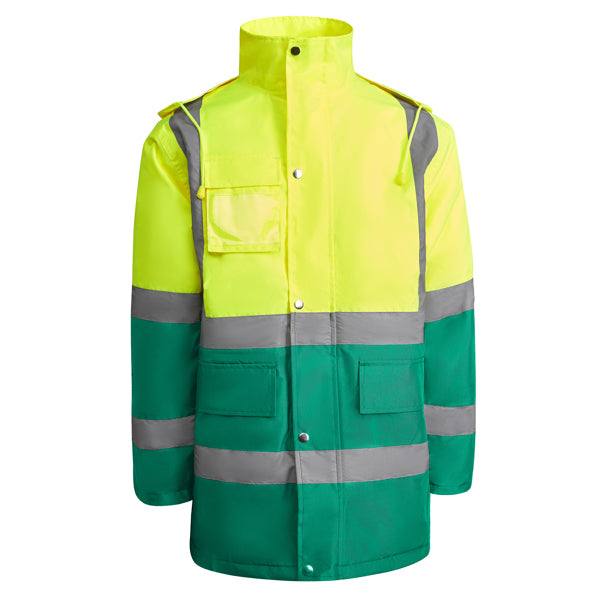 MA9320PI- Kombi Gesteppter Parka / mit hoher Sichtbarkeit