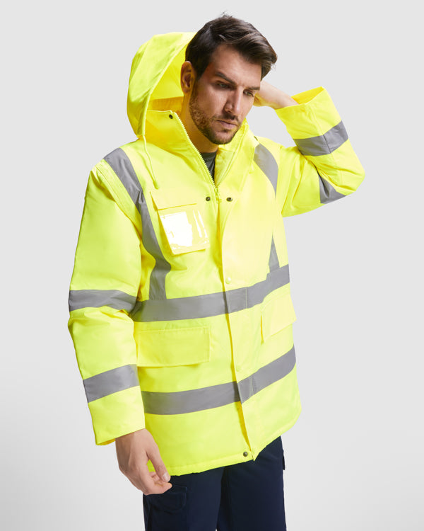 MA9320PI- Kombi Gesteppter Parka / mit hoher Sichtbarkeit
