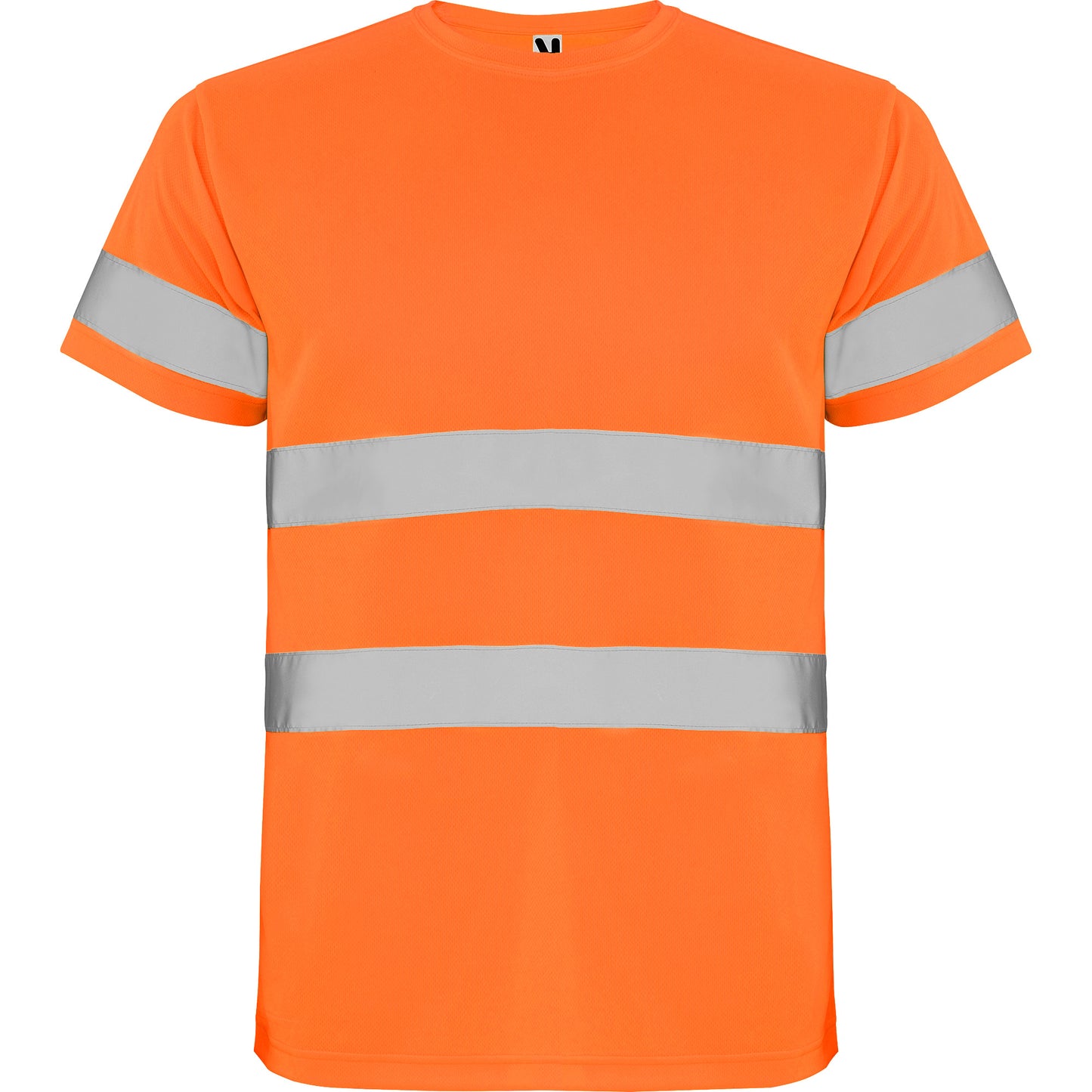 MA9310PI - FunktionsT-Shirt, Hi-Viz, Silberband, kurzarm
