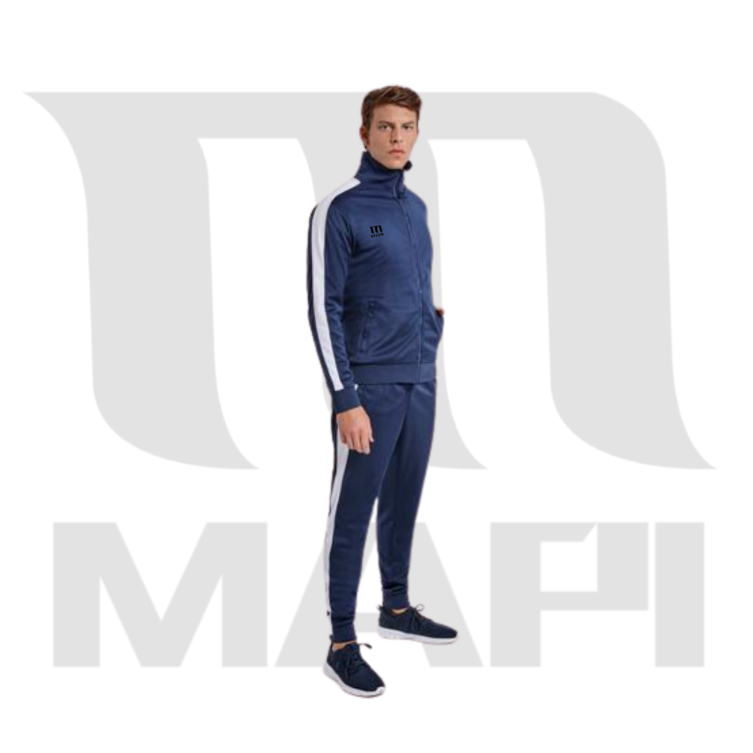 MA6410PI RETRO Trainingsanzug mit Kragen- Mustershop