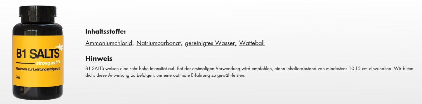 B1 RIECHSALZ TOPF