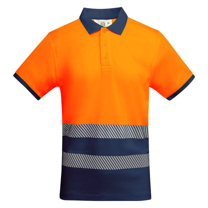 MA9318PI - Funktions kurzarm Poloshirt mit High Visibility