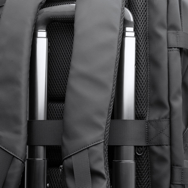 Reiserucksack  PU-Leder Vergrößerbar