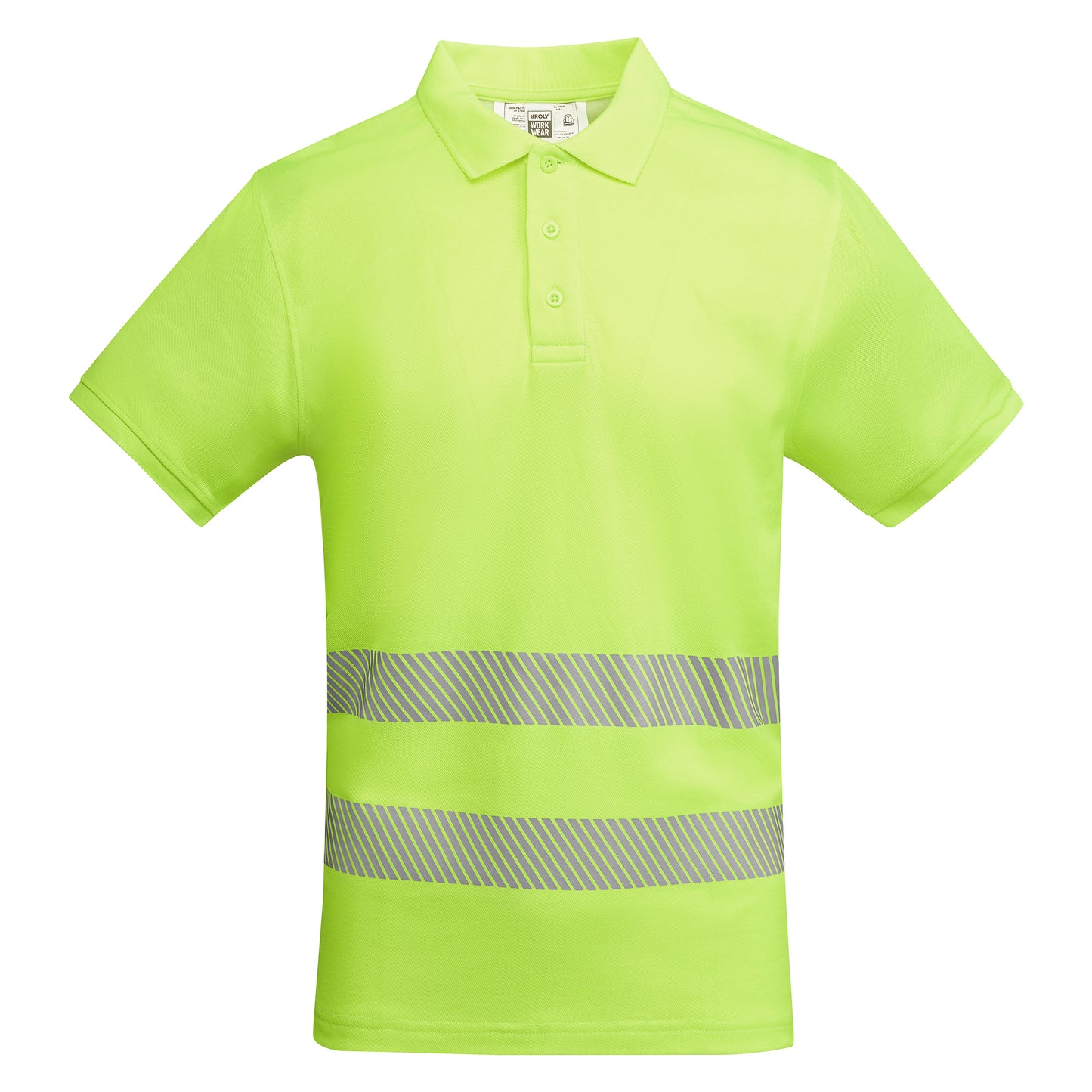 MA9318PI - Funktions kurzarm Poloshirt mit High Visibility