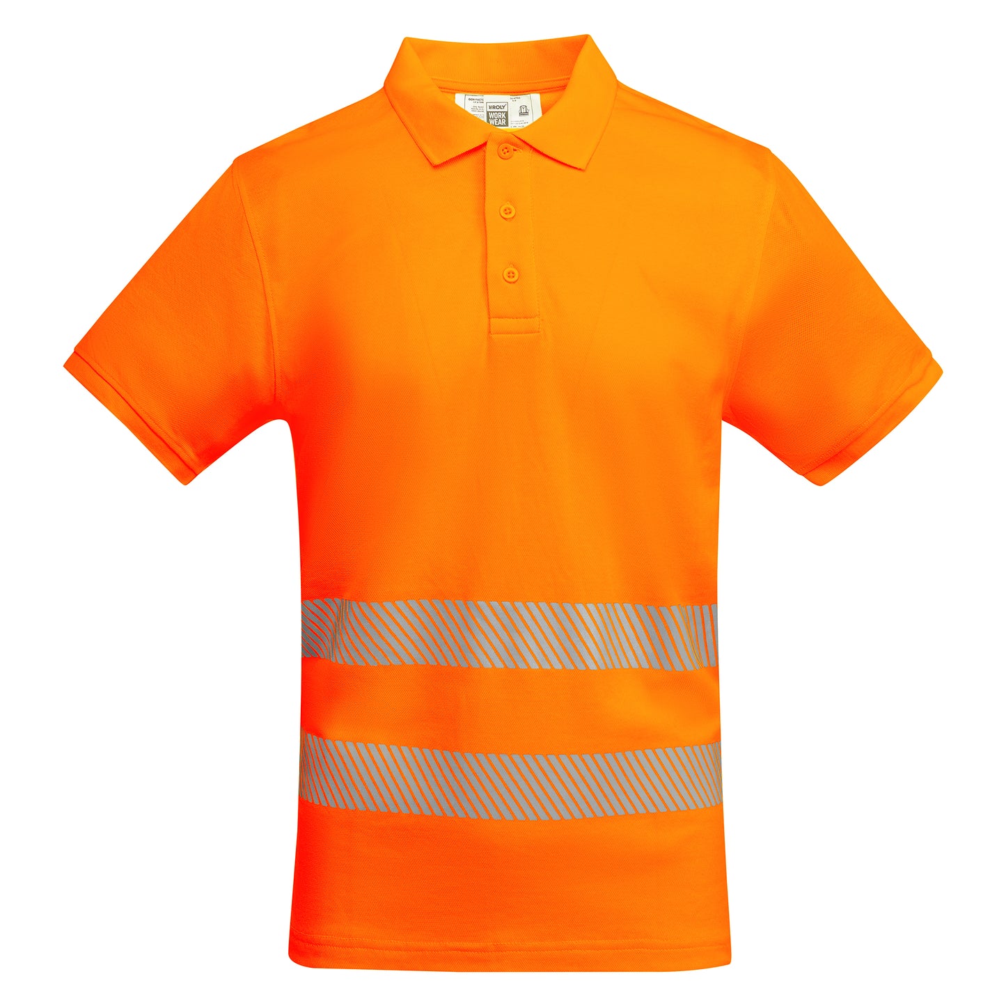 MA9318PI - Funktions kurzarm Poloshirt mit High Visibility