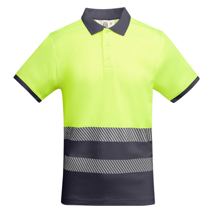 MA9318PI - Funktions kurzarm Poloshirt mit High Visibility