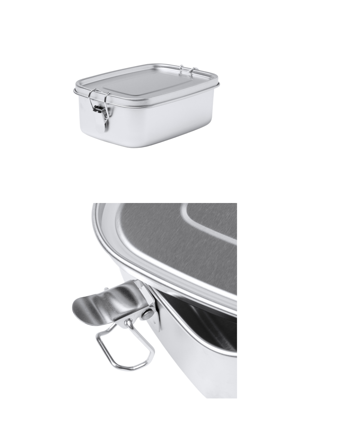 Pfadi Lunchbox + Besteck Edesltahl