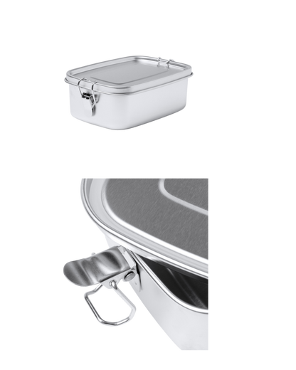 Pfadi Lunchbox + Besteck Edesltahl