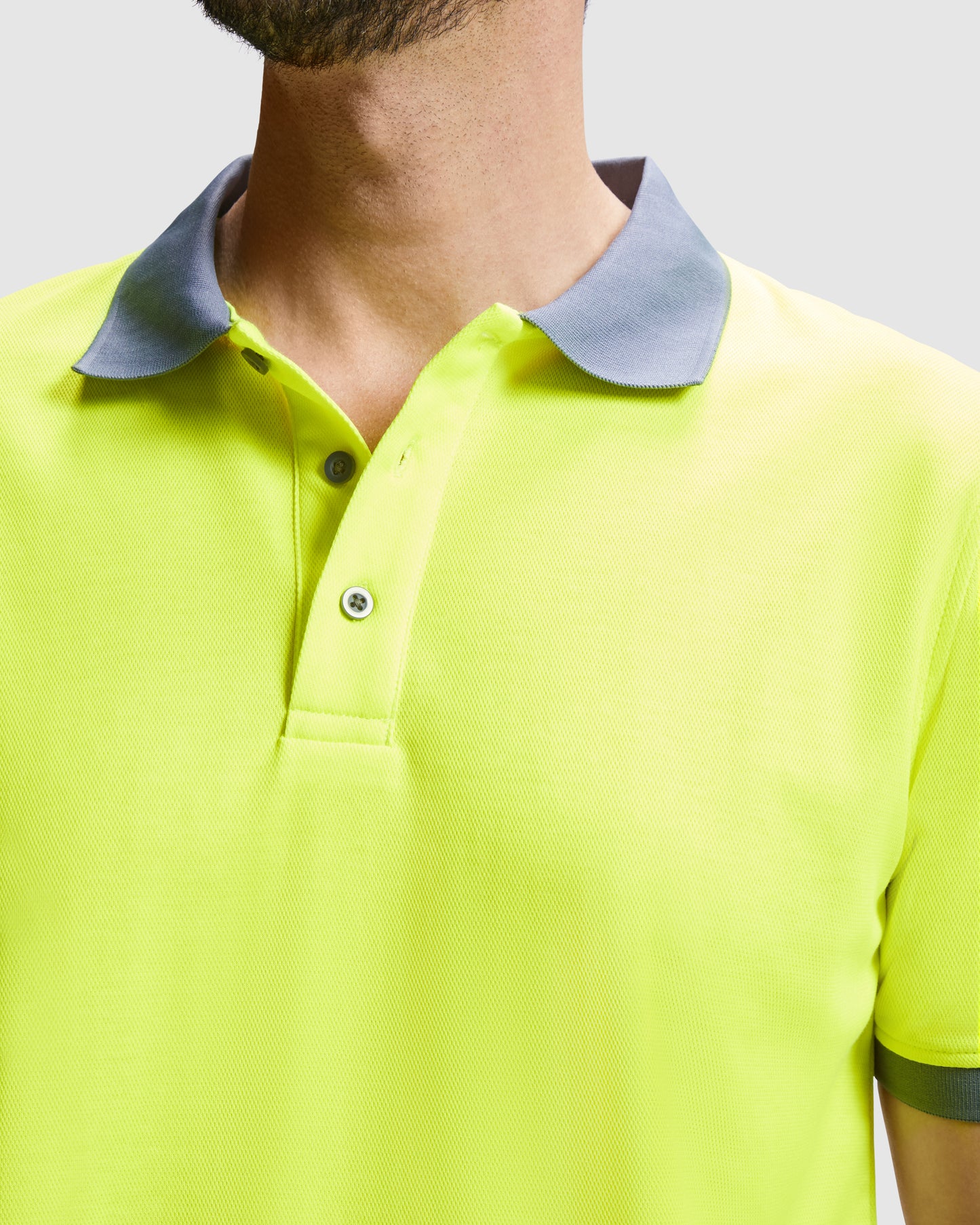 MA9318PI - Funktions kurzarm Poloshirt mit High Visibility