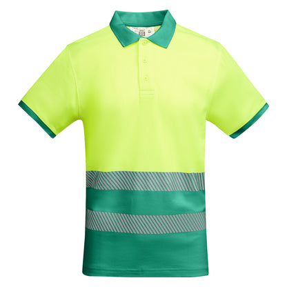 MA9318PI - Funktions kurzarm Poloshirt mit High Visibility