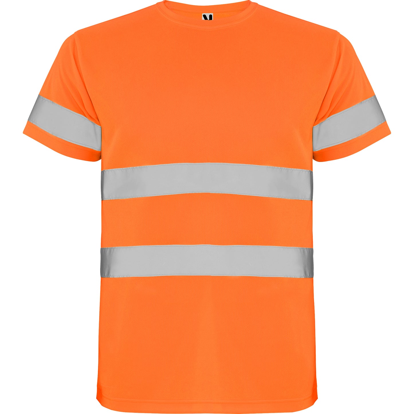 MA9310PI - FunktionsT-Shirt, Hi-Viz, Silberband, kurzarm